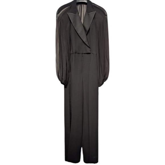 Elegant Black Women's Jumpsuit - Picture 5 of 7
